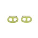 BOUTONS DE MANCHETTE HERMES CHAINE D'ANCRE EN EMAIL + ECRIN ENAMEL CUFFLINKS