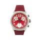 VINTAGE MONTRE CORUM BUBBLE CHRONOGRAPH 396.152.47 45 MM ACIER DIAMANTS QUARTZ