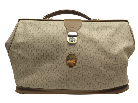  yves saint laurent sac de voyage en toile