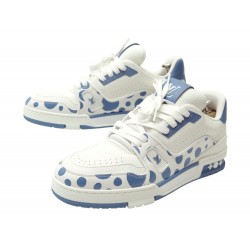 CHAUSSURES BASKETS LOUIS VUITTON LV TRAINER X YAYOI KUSAMA 2023 7 42 SNEAKERS