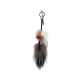 PORTE CLES BIJOU DE SAC FENDI KARLITO KARL LAGERFELD FOURRURE FOX KEY CHARM 850€
