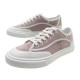 NEUF CHAUSSURES HERMES SNEAKERS GET H231027Z BASKETS 38 EN CUIR & DAIM ROSE 750€