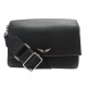 SAC A MAIN ZADIG & VOLTAIRE LOLITA WINGS BANDOULIERE CUIR GRAINE NOIR BAG 345€