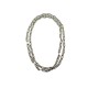 VINTAGE COLLIER SAUTOIR HERMES CHAINE D'ANCRE DE PERCIN EN ARGENT 107GR NECKLACE