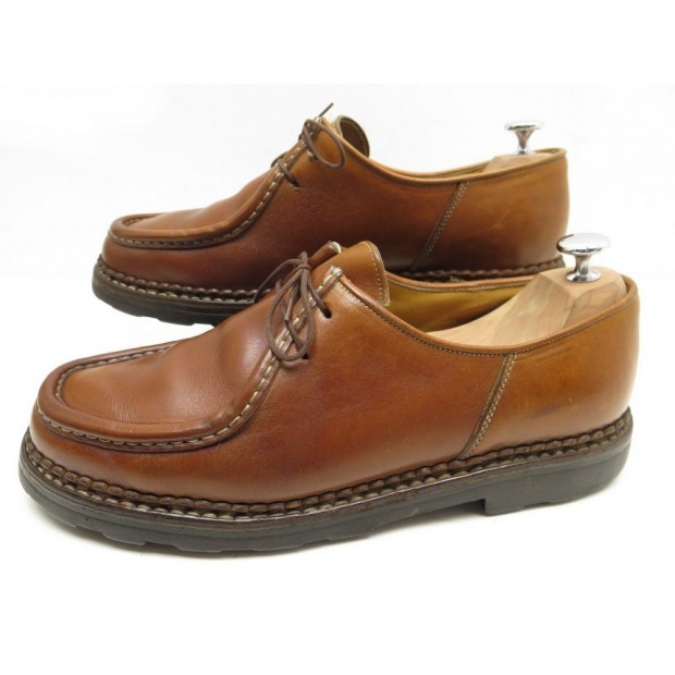 CHAUSSURES PARABOOT POUR BOWEN MICHAEL 43 DERBY EN CUIR MARRON BROWN SHOES 325€