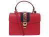 sac a main gucci sylvie m 431665 cuir rouge