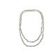 VINTAGE COLLIER SAUTOIR HERMES MINI CHAINE D'ANCRE EN ARGENT 800 SILVER NECKLACE