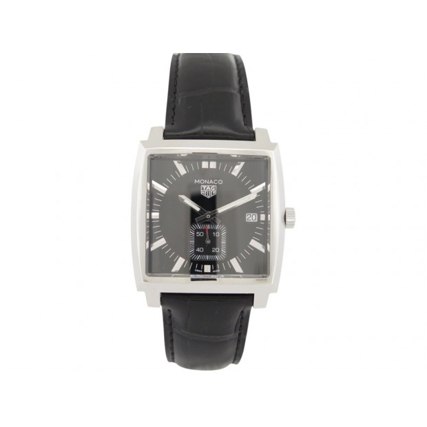 MONTRE TAG HEUER MONACO WAW131A.FC6177 ACIER 37MM QUARTZ 2019 + ETUI WATCH 2450€