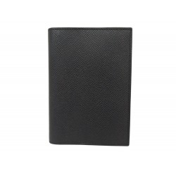 COUVERTURE PORTE AGENDA PORTE CARNET HERMES EN CUIR EPSOM NOIR DIARY COVER 650€