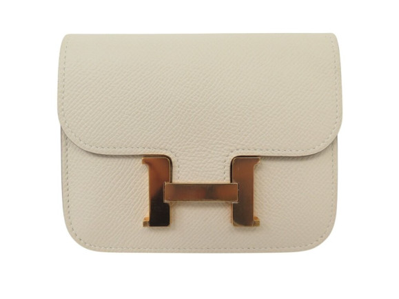 portefeuille hermes slim constance h082060 cuir
