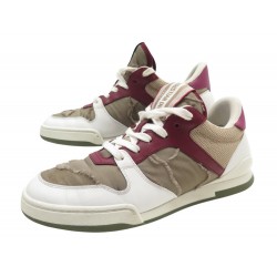 CHAUSSURES CHRISTIAN DIOR TRAVEL NYLON BASKETS 39.5 + BOITE SNEAKERS SHOES 1050€