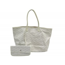 SAC A MAIN GOYARD SAINT LOUIS PM STLOUIPMLTY50CL50P TOILE BLANCHE CABAS TOTE BAG