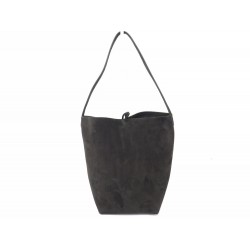 NEUF SAC A MAIN THE ROW CABAS VERTICAL PARK N/S EN DAIM NOIR MM SUEDE BAG 1940€