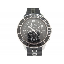 MONTRE CHRISTIAN DIOR CHRISTAL CD114317 CHRONOGRAPHE 38 ACIER QUARTZ WATCH 2460€