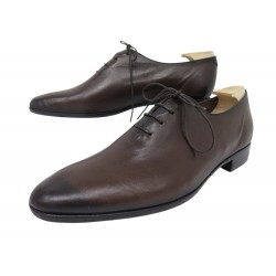 CHAUSSURES BERLUTI 0173 ONE CUT CUIR PATINE 9.5 43.5 + EMBAUCHOIRS SHOES 2250€