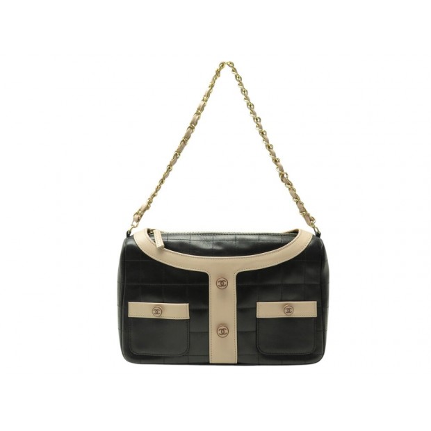 VINTAGE SAC A MAIN CHANEL GIRL TAILLEUR CUIR MATELASSE ED LIM 2002 LOGO CC 8250€