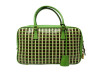 sac a main prada en cuir tresse vert intreccio