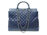 sac a main chanel cabas shopping jumbo en cuir
