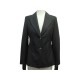 NEUF VESTE CHRISTIAN DIOR BAR 1U1V05A1803 36 S LAINE NOIRE NEW BLACK SUIT 3800€
