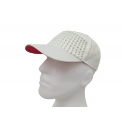 NEUF CASQUETTE BASEBALL CHRISTIAN LOUBOUTIN ENKY SPIKES 3235320 M 54 56 CAP 560€
