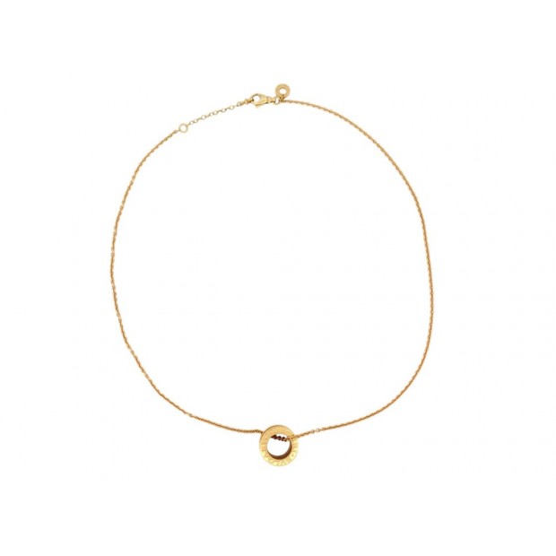 COLLIER BULGARI B.ZERO 1 PENDENTIF 352814 41CM OR JAUNE 18K GOLD NECKLACE 4300€