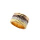 BAGUE BOUCHERON QUATRE CLASSIQUE LARGE JRG00623 T50 OR 18K 0.51CT RING 11050€