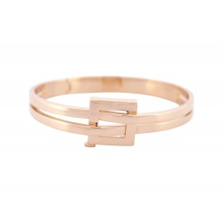 VINTAGE BRACELET BOUCHERON DECHAINE 15CM EN OR ROSE 18K 36.4G PINK GOLD BANGLE