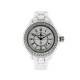 MONTRE CHANEL J12 34 MM H0967 112 DIAMANTS CERAMIQUE BLANCHE QUARTZ WATCH 14900€