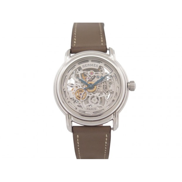 NEUF MONTRE HERMES SESAME GM SQUELETTE SM1.710 36 MM AUTOMATIQUE WATCH 6500€