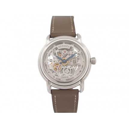 NEUF MONTRE HERMES SESAME GM SQUELETTE SM1.710 36 MM AUTOMATIQUE WATCH 6500€