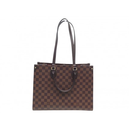 NEUF SAC A MAIN LOUIS VUITTON ONTHEGO MM TOILE DAMIER EBENE PURSE HANDBAG 2600€