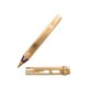 VINTAGE STYLO BILLE CARTIER TRINITY EN PLAQUE OR GOLDEN + BOITE ROLLERBALL 440€