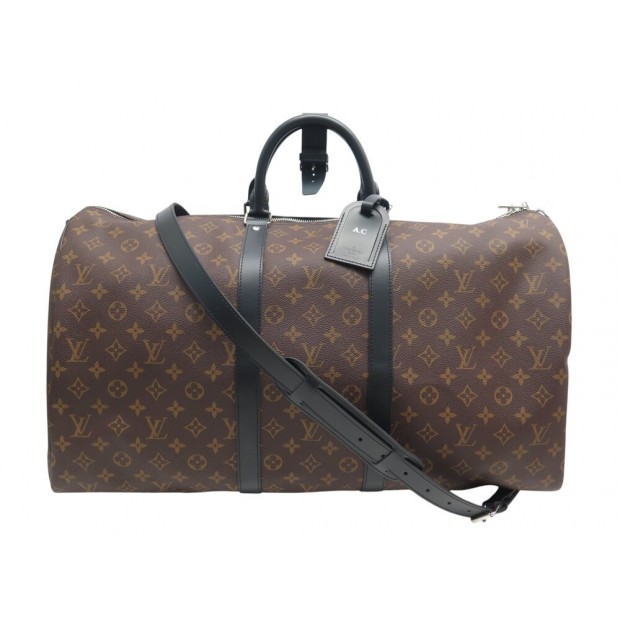 NEUF SAC DE VOYAGE LOUIS VUITTON KEEPALL 55 TOILE MONOGRAM MACASSAR BAG 2250€