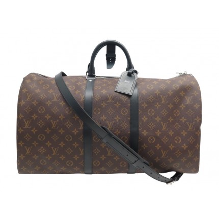 NEUF SAC DE VOYAGE LOUIS VUITTON KEEPALL 55 TOILE MONOGRAM MACASSAR BAG 2250€