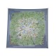 FOULARD HERMES LA PRAIRIE ANTOINE DE JACQUELOT CARRE 90 EN SOIE SILK SCARF 530€