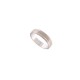 BAGUE ALLIANCE ANNEAU EN OR BLANC 18K 3.8 GR TAILLE 55 WHITE GOLD WEDDING RING