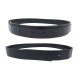 LIEN DE CEINTURE T90 COMPATIBLE BOUCLE HERMES 32MM EN CUIR CROCODILE NOIR BELT