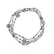 COLLIER CHANEL SAUTOIR DE PERLES LOGO CC 160CM NOIRES BLANCHES PEARLS NECKLACE