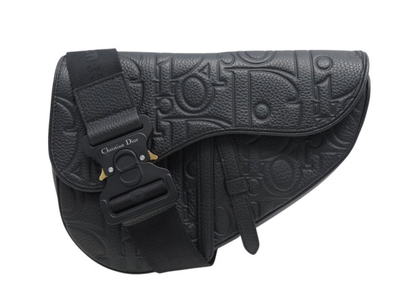 sac a main dior saddle homme cuir gravity noir