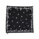 NEUF FOULARD CHANEL LOGO CC TREFLES CAMELIA COEUR CARRE 90 TWILL SOIE SCARF 530€