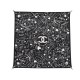 NEUF FOULARD CHANEL LOVE COCO LOGO CC CAMELIA CARRE 90 TWILL DE SOIE SCARF 530€