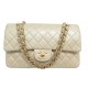 VINTAGE SAC A MAIN CHANEL CLASSIQUE MEDIUM CUIR IRIDESCENT A01112 HANDBAG 10300€