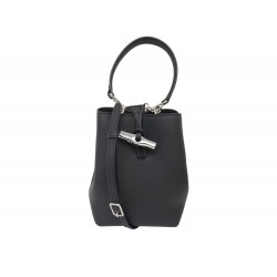 NEUF SAC A MAIN LONGCHAMP SEAU XS LE ROSEAU 10279HFP001 NOIR BANDOULIERE 490€