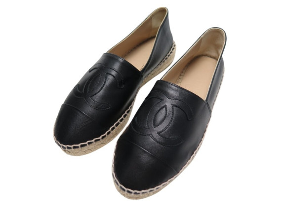  chaussures chanel espadrilles logo cc g29762 35