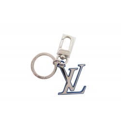 NEUF PORTE CLE BIJOU DE SAC LOUIS VUITTON S00 M63601 METAL ARGENTE ARGENTE 280€