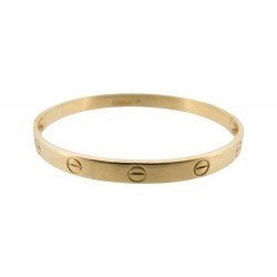 VINTAGE BRACELET CARTIER LOVE GM 6.5MM EN OR JAUNE 18K 19 CM GOLD BANGLE 8700€