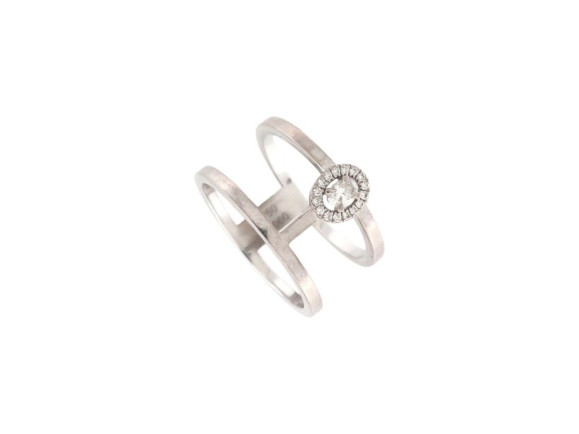 bague messika glam'azone 2 rangs 06173 wg diamants