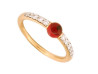 bague pomellato m'ama non m'ama grenat 53