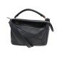 NEUF SAC A MAIN LOEWE PUZZLE EDGE CUIR DE VEAU LISSE NOIR BANDOULIERE BAG 3000€