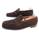 VINTAGE CHAUSSURES JM WESTON MOCASSINS 180 DAIM 7C 40.5 FIN 41 SHOE LOAFERS 880€